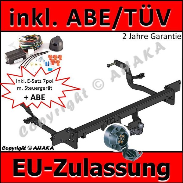 AHK + Elektrosatz 3000Kg FüR Fiat Ducato L4 Bus Kasten 2006- AnhäNgevorrichtung-image