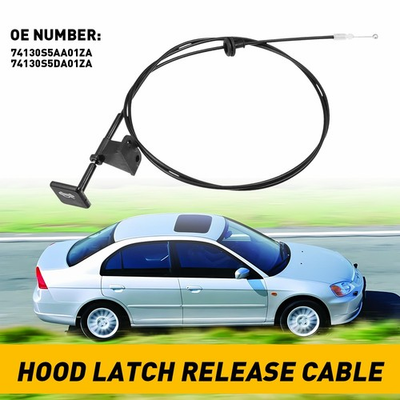 #ad #ad Release Hood New Handle Cable with Fit Honda Pull 74130S5DA01ZA 2001 2005 Civic $13.29