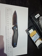 Dispatch D2 Carbon Fiber/G10,  Axis Lock Pocket Folding Knife EDC