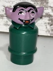 Vintage Fisher Price Little People Figure Sesame Street The Count Muppets Inc.