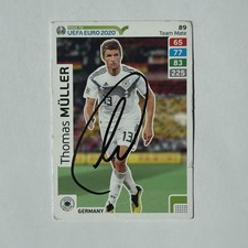 Thomas Müller FC Bayern Signiert Karte DFB P...