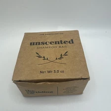 The Earthling Co. Shampoo Bar Unscented. 3oz  C4