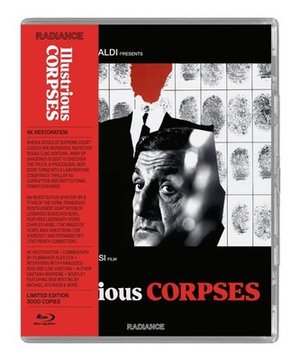 Illustrious Corpses New Radiance UK Region Free Blu-ray Lino Ventura