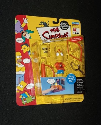 The Simpsons Kamp Krusty Bart Series #3 Playmates 2000