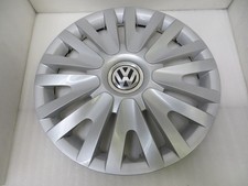 Volkswagen Golf 2010-2014 15 18 Spoke Silver Wheel Cover 1 - 61560 - Oem Volkswagen Golf 2010-2014 15 18 Spoke Silver Wheel Cover 1 - 61560 - Oem