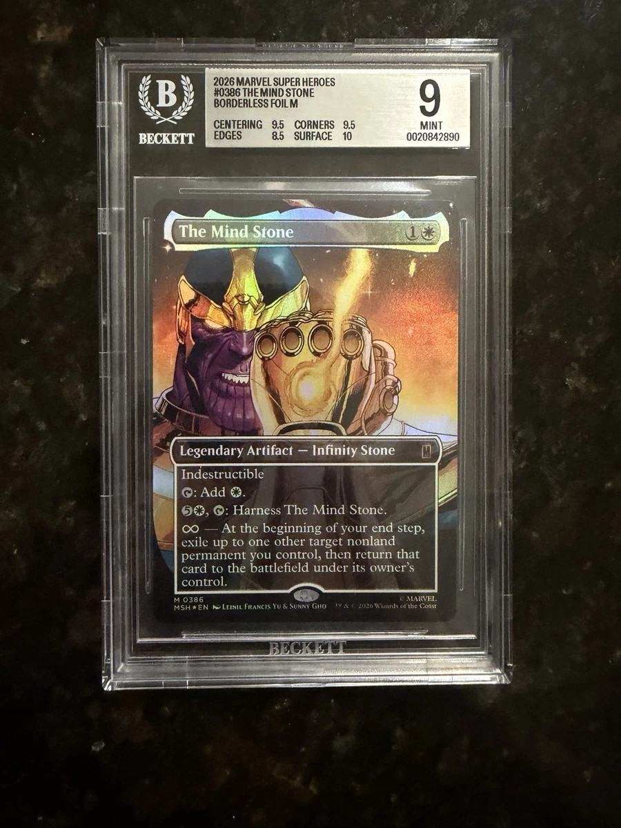 MTG The Mind Stone Marvel Foil マインドストーン marvel-super