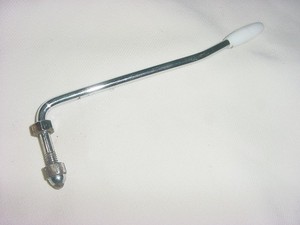 Vintage Guitar Vibrato Bridge Tremolo Arm Whammy Bar / Chrome Acorn Mounting Nut