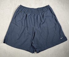 Vintage Nike Challenge Court Tennis Shorts Men's XL Gray Tag Dri-FIT Swoosh Y2K