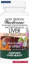 Host Defense MycoBotanicals Liver Capsules - Liver Health Supplement with Milk