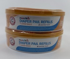 Munchkin Arm  Hammer Diaper Pail Refill Rings 544 Count 2 Pack