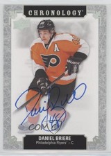 2018 Upper Deck Chronology Franchise History Daniel Briere #FH-PH-DB Auto 0o5t