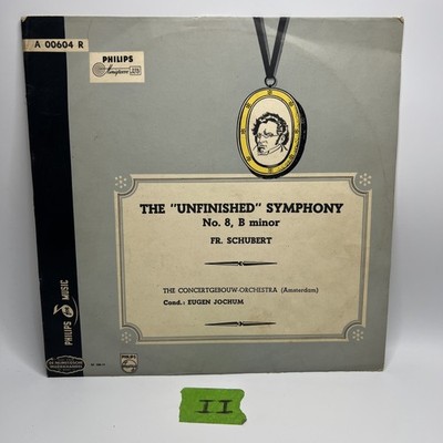 The ''Unfinished'' Symphony No. 8, B Minor Schubert Philips Minigrove 10 