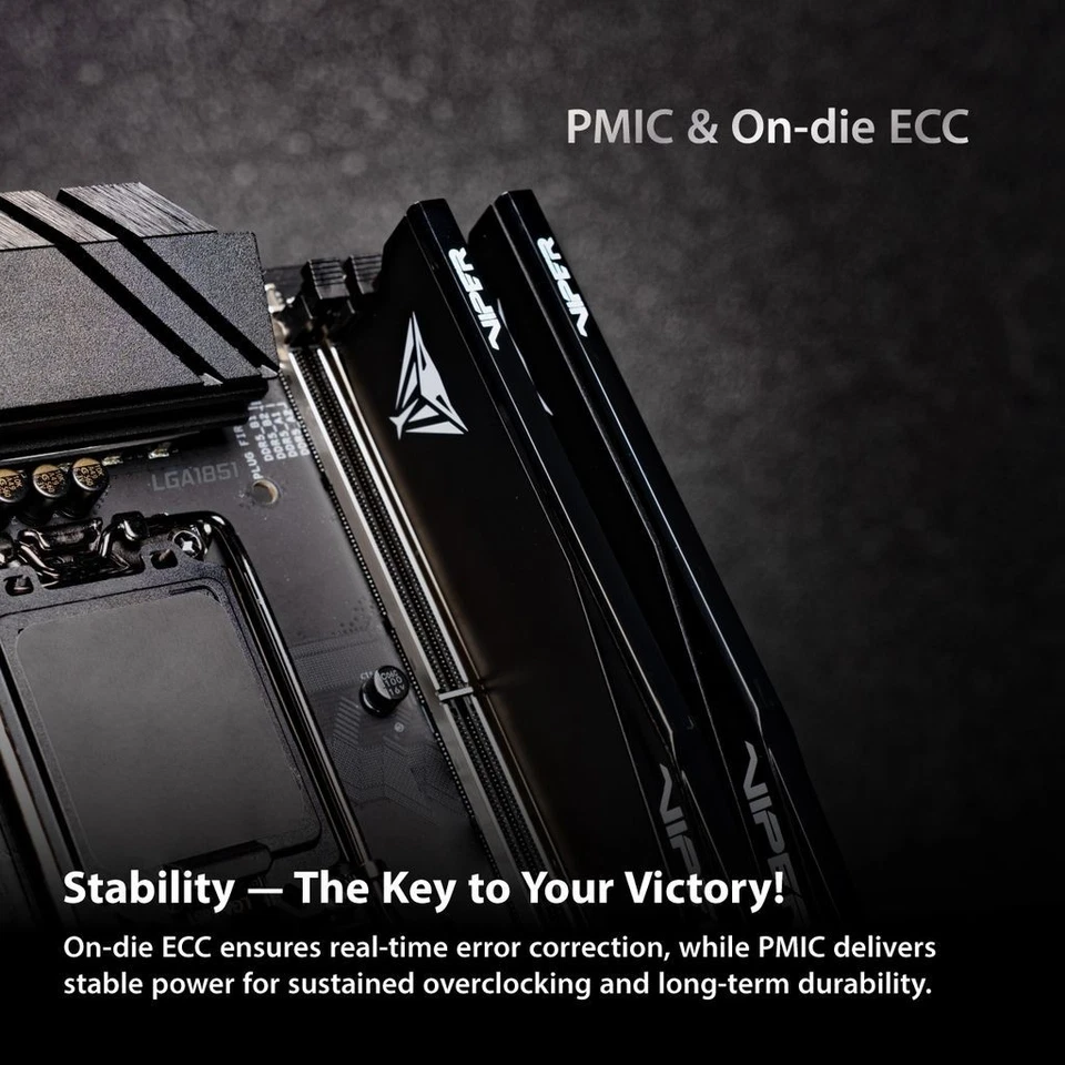 Patriot Viper Elite 5 Ultra 48GB (2x24G) DDR5 6000 6400 8000 XMP 3.0/EXPO PC RAM - Image 3 of 4