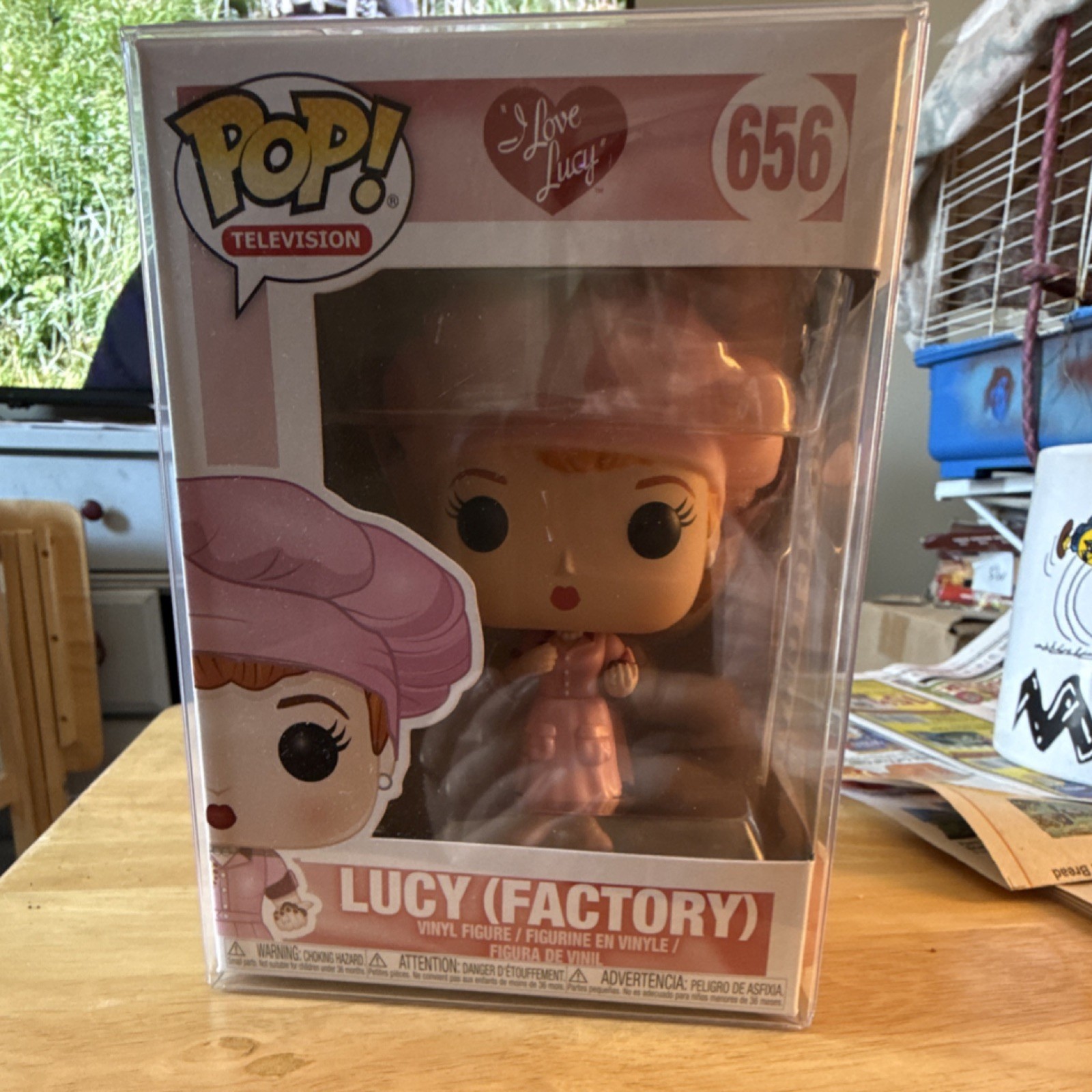 Funko Pop! Vinyl I Love Lucy Lucy (Factory) #656 Pink Vinyl 