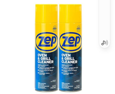 #ad NEW Zep Heavy Duty Oven and Grill Cleaner 19 Oz 2 Pack High Quality $23.95