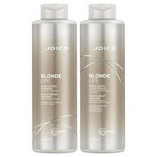 Joico Blonde Life Brightening Shampoo and Conditioner Set, 33.8-Ounce