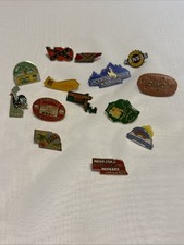 Vintage Lot Of State Souvenir Lapel Tourist Lapel Pins