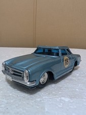 1970s Vintage Yonezawa Toys Mercedes 230SL MERCEDES-BENZ Tin Toy Made in Japan