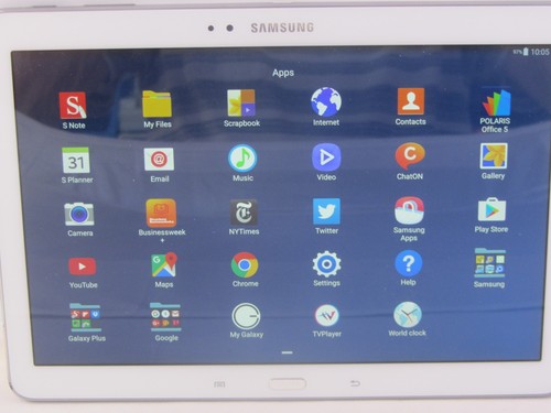 Samsung Galaxy Note 10.1 N8010 White Wi-Fi 16GB 5MP Android Tablet - Picture 2 of 3