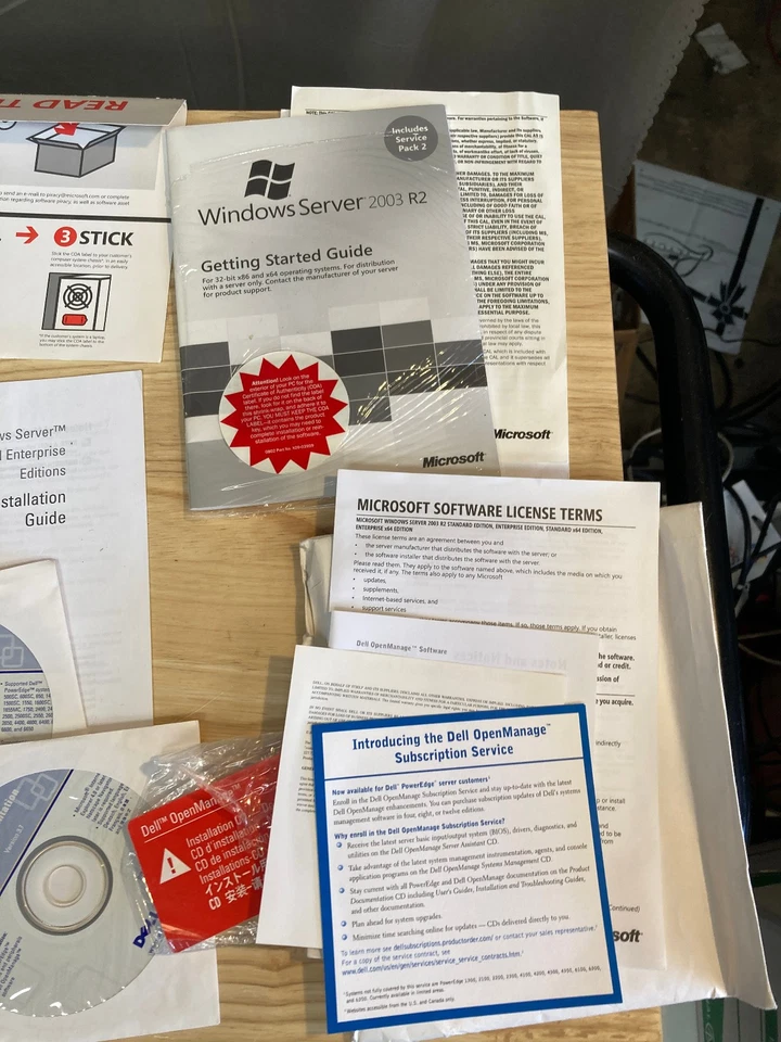 WINDOWS SVR STD 2003 R2 WIN32 ENGLISH With Only 1 of 2 Product Key - Image 4 of 4