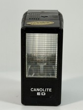Vintage Canon Canolite ED Flash Unit No Batteries Or Additional Accessories