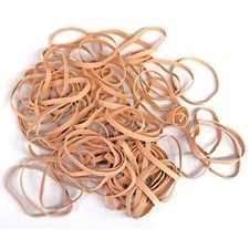 1 Pound Green Rubber Bands Office Home Use Durable 875 Count Made in USA