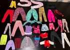 Lot of Barbie Doll Clothing Pants & Tops 28 Pieces Mostly Vintage  - Bag #30