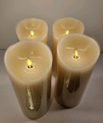 4 Luminara Flameless Candle.  B1