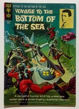 VOYAGE TO THE BOTTOM OF THE SEA # 5 Silver 1966 VG Gold Key COMIC EC