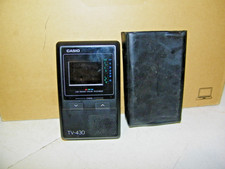 Vintage Casio 2-Inch LCD Pocket Color Television Model TV-430 With Case