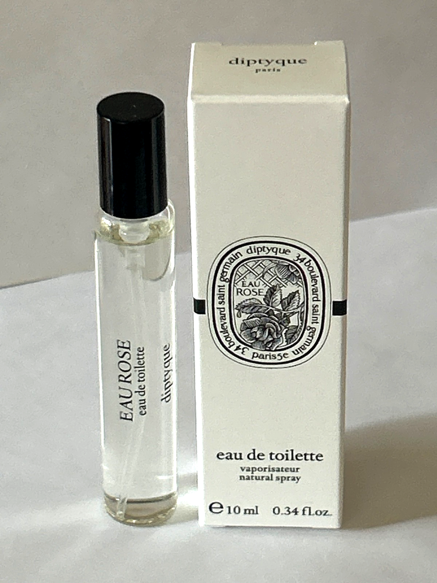 Diptyque Eau Rose Eau de Toilette EDT Travel Size Spray 0.34oz