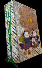 Whimsical Children  s Books Theme Junk Journal With 3 signatures