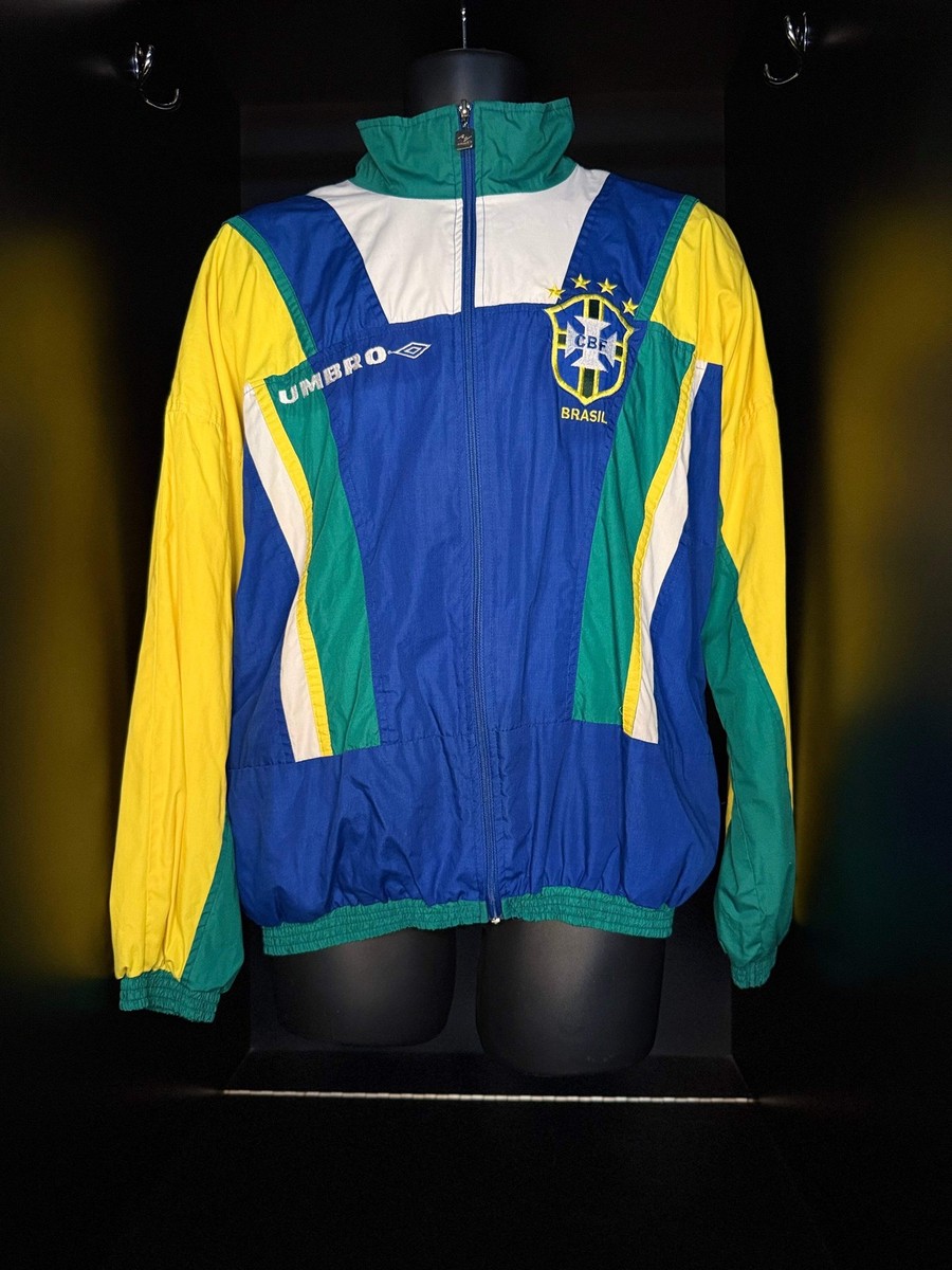 1996-1997 Brazil (CBF) JACKET Soccer Umbro Large Authentic | eBay