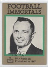 1985-88 Football Immortals Dan Reeves #102 0j6