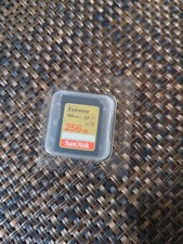 SanDisk Extreme 256GB SDXC UHS-I Memory Card 180MB/s V30 4K UHD