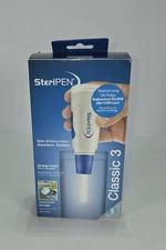 SteriPEN Classic 3 handheld UV water purifier travel hike 8000 uses open box 