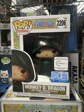 Funko Pop! One Piece Monkey D. Dragon #2206 Chrono Toys(PRE RELEASE)+Protector 