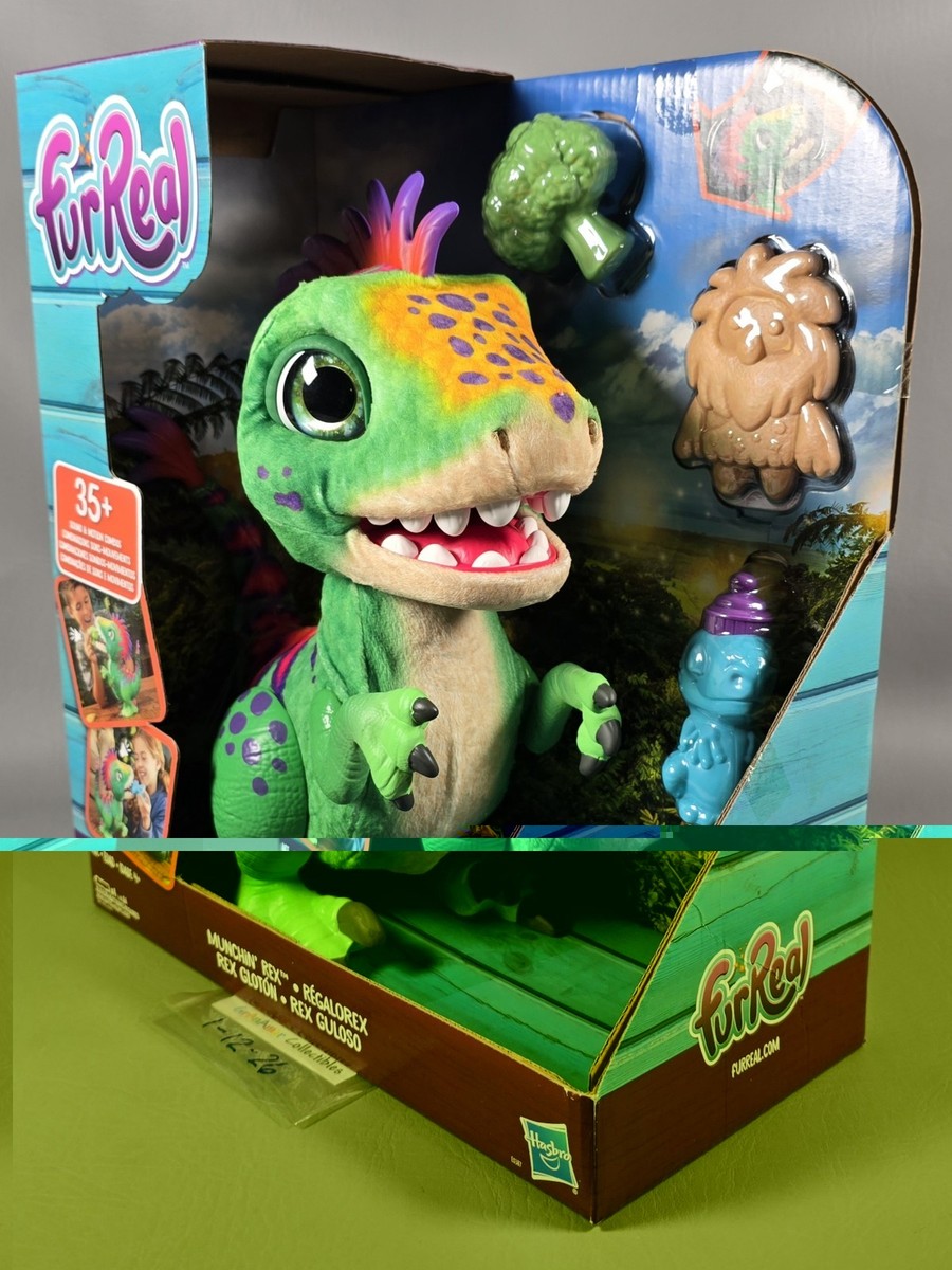 furReal Friends Munchin Rex Interactive Toy Dinosaur (Green) Baby