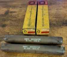 Lot Of 2 Ohmite 2403 Non-inductive Resitors 160 Watts 25 Ohms