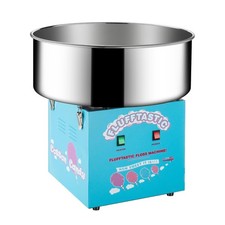 Cotton Candy Machine - 1000W Flufftastic Floss Maker Popcorn Blue