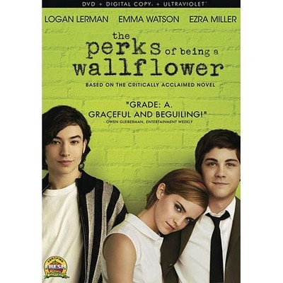 The Perks of Being a Wallflower (DVD, 2013)  VERY GOOD ~COMPLETE w/ TALL CASE