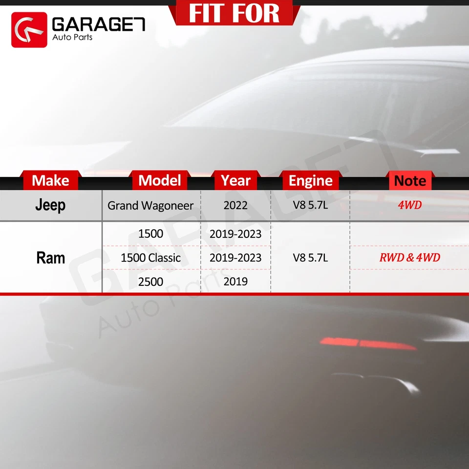 Bomba de agua del motor 69346911AA para 19-23 Ram 1500 Classic 2500 Grand Wagoneer 5,7 L Foto 4 de 4