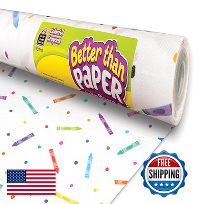 Teacher Created Resources Colorful Crayons Better Than Paper Bulletin Board