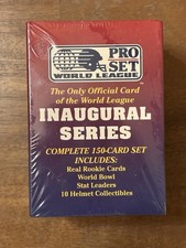 1991 Pro Set World League Inaugural Series Sealed Set - John Layfield RC WWE 