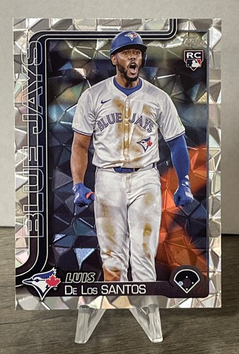 Luis De Los Santos 2025 Topps Series 1 - Diamante Foil #13 Toronto Blue Jays RC