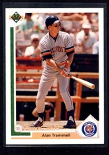 1991 Upper Deck Alan Trammell Detroit Tigers #223