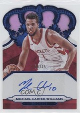 2018-19 Panini Crown Royale Blue 26/35 Michael Carter-Williams #CA-MCW Auto 0jp9