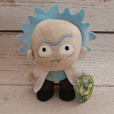 Rick And Morty 8'' Plush Rick Doll Stuffed Animal Adult Swim