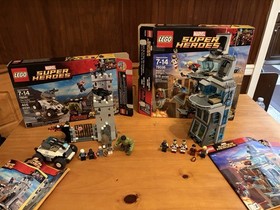 Lego Marvel Superheroes: Age Of Ultron Sets 76041 & 76038 (see description)