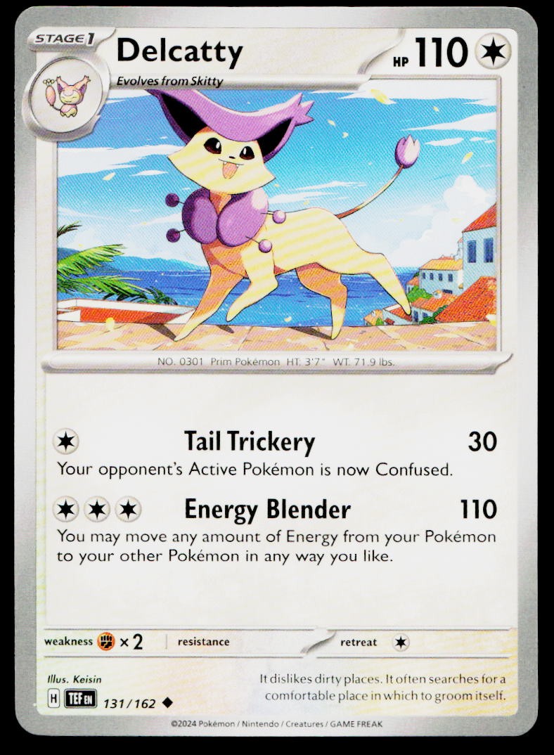 Delcatty 131/162 Uncommon Temporal Forces Pokemon Near Mint